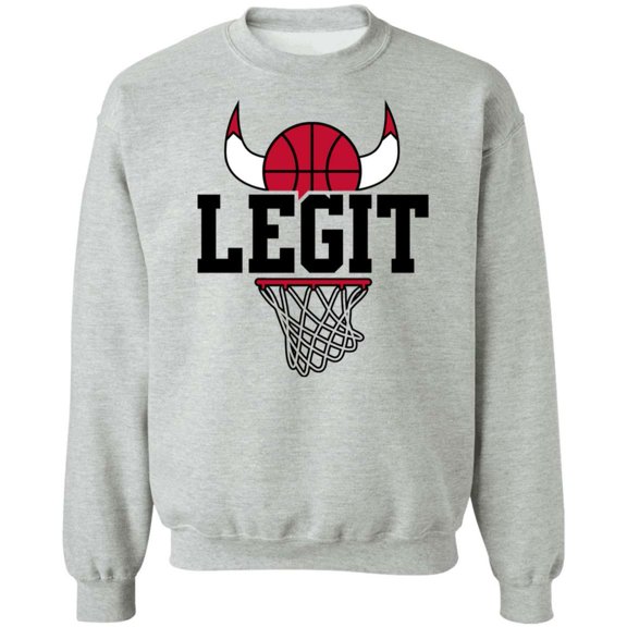 LEGIT Basketball Crewneck Sweatshirt