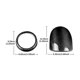 thumbnail image 5 of Car Turbo Ring Sticker Real Hard Carbon Fiber Cover for Abarth 595 2012-2023, 5 of 5