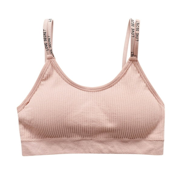 Fvwitlyh Maternity Bra Front Button Lifting Bra Apricot Strapless