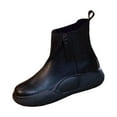 thumbnail image 4 of Botas cortas de otoño a la moda, botas para mujer, accesorios de disfraces con botines con cremallera, botines impermeables para niñas, mujeres, , Fernando Botas cortas, 4 of 8