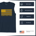 thumbnail image 6 of American Flag Courage Loyalty Honor Muscle Shirt USA Military Proud Army Veteran's Day DD 214 RED Friday Men's, 6 of 7