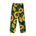 thumbnail image 5 of Balery Sunflower 1 print Men's Pajama Pants,Ultra Lightweight Pjs,Lounge Pant-Small, 5 of 9