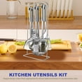thumbnail image 3 of OUNONA 1 Set Stainless Steel Cooking Set Nylon and Metal Design for Kitchen Use, 3 of 7