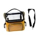 thumbnail image 3 of Bolsa de viaje para cosméticos, transparente, soporte para brochas de maquillaje, estuche de maquillaje profesional portátil de gran capacidad, estuch naranja, 3 of 10