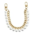 thumbnail image 4 of Maoww Pearl Bead Rope Bag Strap Handle Shoulder Belt for Handbag DIY Replacement Gold, 4 of 9