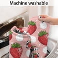 thumbnail image 5 of Pink Cow Strawberry Hat Pattern Bathroom Rugs Mat,Non Slip Microfiber Bathroom Rug,Rubber Backing,Soft Bathroom Mats for Bathroom Floor,Tub and Shower,17x30in(43x75cm), 5 of 5