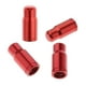 thumbnail image 4 of Paquete de 4 tapones para válvulas Presta de bicicleta, aluminio anodizado, para Presta/Schrader Presta rojo, 4 of 7