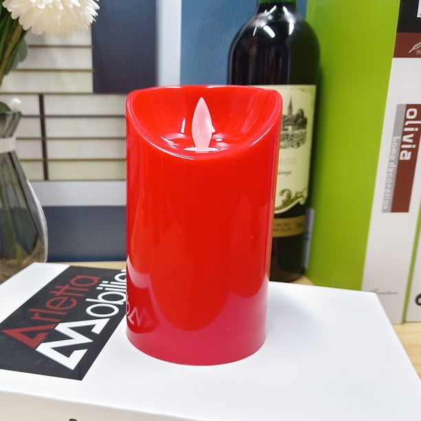 Luz para Jardín Velas sin llama Led Velas Seguridad Led Ligero Decoración para el hogar (Alrededor de 15 cm) Likrtyny Para estrenar
