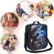 thumbnail image 5 of Disketp Black And Blue Lightning Dragon Bolsa Térmica Estampada para Almuerzo, Lonchera para Hombres y Mujeres Adultos, 5 of 7