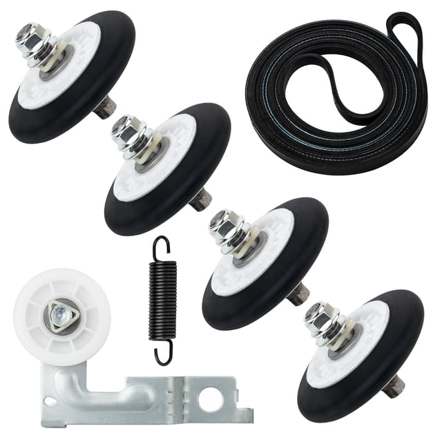 kit de Rouleaux pour Sécheuse lg 4581el2002l Compatible avec les Pièces de Sécheuse / Laveuse lg kenmore