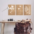 thumbnail image 3 of Stupell Industries Nature Botanical Silhouettes Botanical & Floral Painting Unframed Art Print Wall Art, 13 x 19, Set of 3, 3 of 8