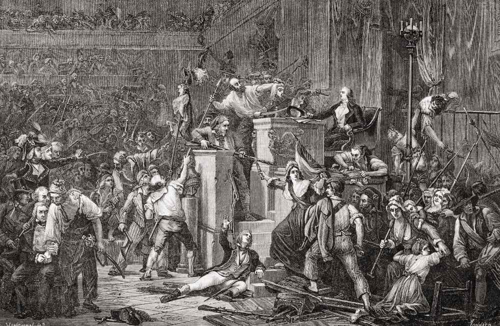 The Head Of Fraud At The Tribunal 20 May 1795 Jean Fraud 1764-1795 Member Of The National Convention Who Tried To Resist The Rioting Mob On 1 Prairial And Was Killed By Them He Is Sometimes Referred T