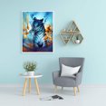 thumbnail image 3 of Wdftyju Kit de pintura de diamante de taladro redondo completo 5D DIY, arte de pared de tigre de pez dorado, regalo artesanal Wdftyju 6rz0lw1jn4ax1dq4, 3 of 9