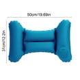 thumbnail image 4 of Yhmxh Foldable Inflatable Lumbar Support Pillow, H-Type Self Pressing Inflation Pillow for Car Seat, Ergonomic Back Support Cushion, Adjustable Backrest Pillow for Office Chair, Home Sofa, 4 of 7