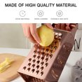 thumbnail image 2 of Aloha Stainless Steel Grater with 4 Sides for Vegetables Professional Kitchen Tool, 2 of 8