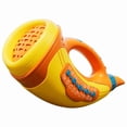 thumbnail image 3 of COM1950s Sound Effect Horn, Onomatopoeia Toy with LED Light Indicators, Breathing Exercise Toy for Capacity Training, 30 Simulation Sounds, Plastic Trumpet Style Whistle for Adults, 3 of 7