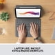 thumbnail image 4 of Funda con teclado Logitech Folio Touch reacondicionada para iPad con panel táctil y conector intelig, 4 of 9