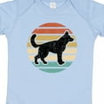 thumbnail image 4 of Inktastic German Shepherd Silhouette Vintage Retro Boys or Girls Baby Bodysuit, 4 of 5