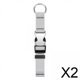 thumbnail image 1 of 2xAdd A Bag Correa De Equipaje Resistente Para Maletas Bolsas De Mano Viaje De Negocios Gris Claro, 1 of 8