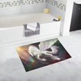 thumbnail image 1 of RYLABLUE Tapis de Bain Antidérapant Licorne Tapis de Bain Paillasson 30x18 Pouces, 1 of 3