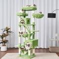 thumbnail image 2 of Árbol para Gatos Heybly HCT034GR de 180 cm de Alto con 2 Perchas, 2 Condominios, 2 of 9
