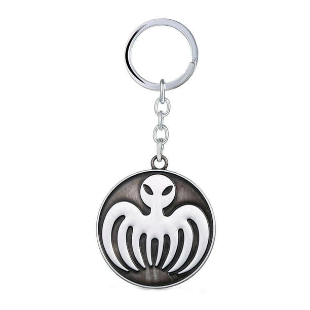 Superheroes James Bond Spectre Logo Keychain for Autos, Home or Boat