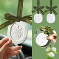 thumbnail image 2 of Clay Disk Essential Oil,Plaster Passive Essential Oil Diffuser,Floral Fragrance Car Essential Oil Diffuser for Cars, Armoire, Room, Office,Bathroom, Improves Sleep, 2 of 7
