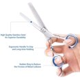 thumbnail image 3 of Hair Scissors, Beyond Professional Hair Cutting Kits Thinning Shears Hairdressing Set, Stainless Steel Barber Texturizing Scissors, 6.9", 3 of 9