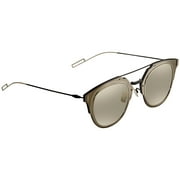 Dior Brown Mirror Aviator Sunglasses DIORCOMPOSIT1.0 SBW/QV 62