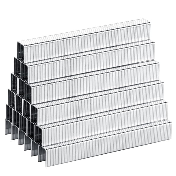 MEITE 20GA Galvanized Heavy Duty T-50 Staples, 3/8" Crown 9/16" Length for Upholstery 5,000 Pcs/Box(1 Box)