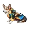 thumbnail image 7 of Sikiie Colorful Art Dog Dog Hoodie,Dog Clothes,Dog Sweatshirt ,Dog Shirt, Dog Clothes for Puppy Kitten Small Dogs Cats-XX-Large, 7 of 7