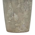 thumbnail image 5 of DecMode 34" Distressed Antique Style Textured Light Brown Table Lamp with Cream Linen Shade, 5 of 10