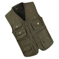 thumbnail image 1 of Chaleco de Carga Jadeshay de Algodón para Hombre con Múltiples Bolsillos Estilo A, 1 of 8