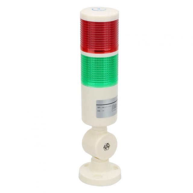 Warning Light,24VDC Machine Warning Light Caution Light LED Indicator Light State-of-the-Art Design