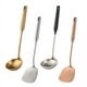 thumbnail image 4 of Espátula de acero inoxidable para cocina, cuchara para olla caliente, cuchara para sopa, cuchara creativa para cocinar, juego de pala, utensilios de cocina de acero inoxidable, 4 of 5