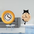 thumbnail image 2 of Reloj De Pared Analógico Contemporáneo, Silencioso, Colgante, Ligero, Fácil De Leer, Redondo, De Madera, Ideal Para La Cocina, El Comedor, La Oficina, La Habitación Infantil O El Dormitorio., 2 of 8