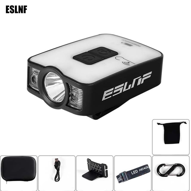Lefu Sensor Cap Light Led Clip On Light Outdoor Camping Headlight Headlamp Camping