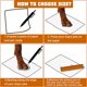 thumbnail image 5 of 4 zapatos para perros de color rosa, adecuados para días de nieve, carreteras calientes, días de lluvia, impermeables, para caminar al aire libre, antideslizantes para pisos duros MFZFUKR BST3028756-3, 5 of 6