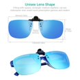 thumbnail image 3 of Gafas de Sol Polarizadas con Clip y Lentes Levantables WANGLY Unisex, 3 of 5