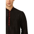 thumbnail image 4 of Mens Handmade Art Silk Loop Button Designer Kurta Dhoti Set/Mens Indian Sherwani, 4 of 4