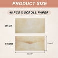 thumbnail image 2 of 48 Packs Envelopes Vintage Aged Paper Brown Yellow Marks-9 x 4 Inch for Letter Writing, Invitations, 2 of 6