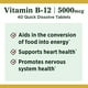 thumbnail image 3 of Vitamina B12 Nature's Bounty 5000 mcg 40 comprimidos, 3 of 6
