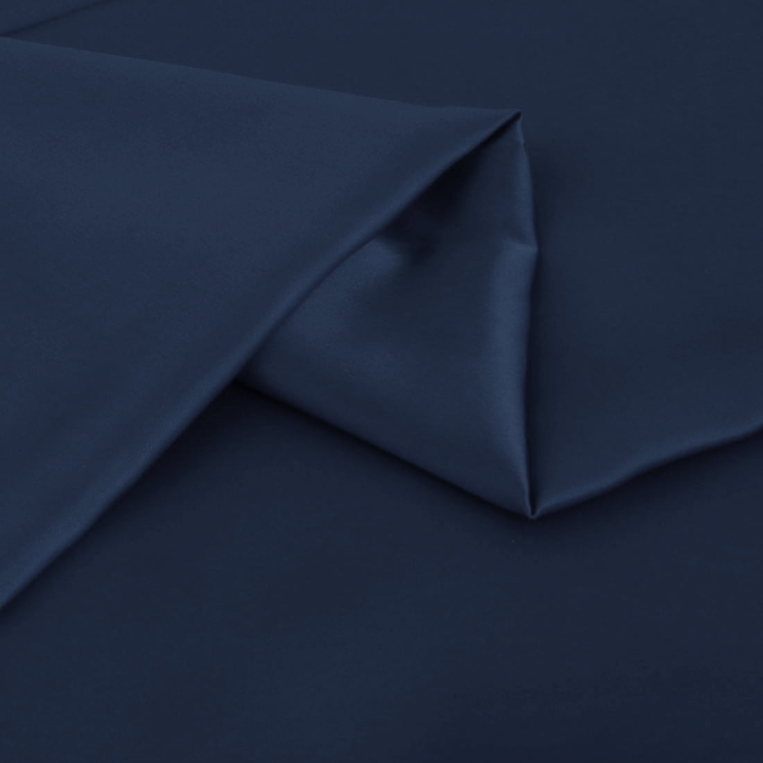 3 Pack 19 Momme Smooth Mulberry Silk Pillow Case Cover, Standard, Navy Blue