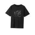 thumbnail image 3 of Camiseta para mujer, disfraz de verano, camiseta básica informal clásica para viaje, regalo para mujer XL, 3 of 7