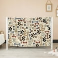thumbnail image 4 of AISENIN Dog Paw Bones Print Blanket Soft Flannel Fleece Throw Blankets for Sofa Couch Bedroom Car, 4 of 5