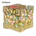 thumbnail image 1 of Lámpara Mesa Con Tulipán Flores Hechas A Mano Regalos Cumpleaños para Mujeres Y Niñas, 1 of 9
