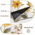 thumbnail image 5 of Summer Sunflower Large Area Rugs 8x10 ft Yellow Flowers Botanical Pastoral Washable Rug Non Slip Indoor Carpet Absorbent Floor Mat for Living Room Bedroom Dining Room, 5 of 9
