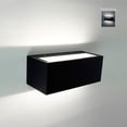thumbnail image 2 of Lampara Muro Led Exterior Negro 20w Luz Blanca Neutra Hled-3 Tecnolite, 2 of 5