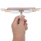 thumbnail image 5 of Hytrove Cerradura Vertical Para Puerta Enrollable Color Plata Con De Y Antirrobo, 5 of 6