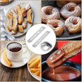 thumbnail image 5 of Biscuit Attachments, 8 Shapes Biscuit Attachment Stainless Steel for Meat Mincer with Connection Rin, 5 of 5